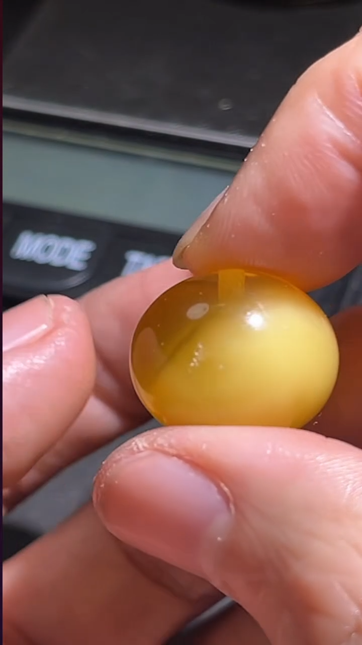 蜜蜡颈饰未镶嵌pz1201-192约18mm