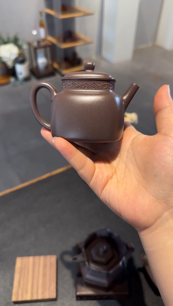 茶壶紫砂D*四方言心