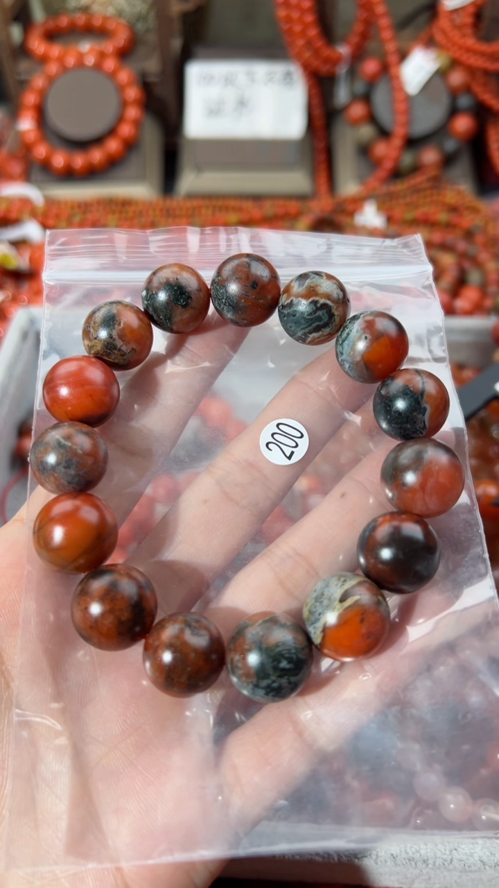 【闪购商品】南红玛瑙手串未镶嵌15