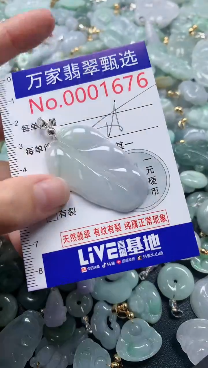 吊坠(不含链)未镶嵌翡翠1676