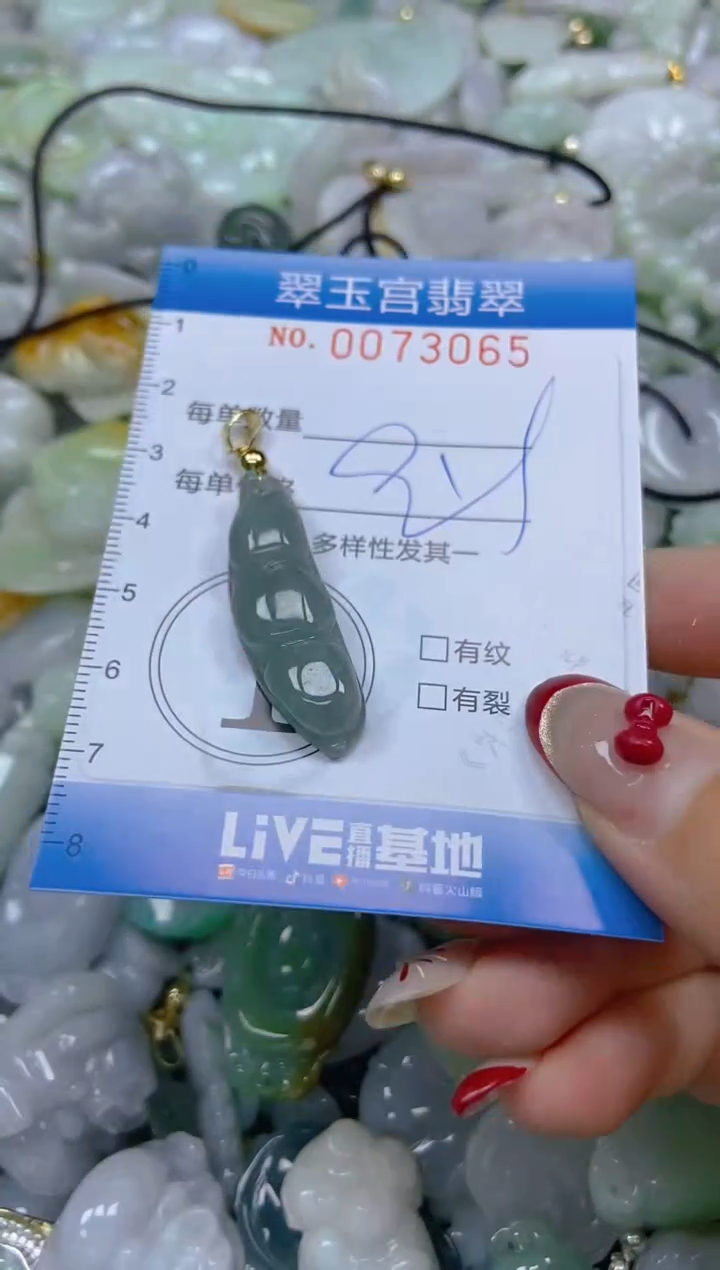 【闪购商品】翡翠颈饰未镶嵌闪购0073065