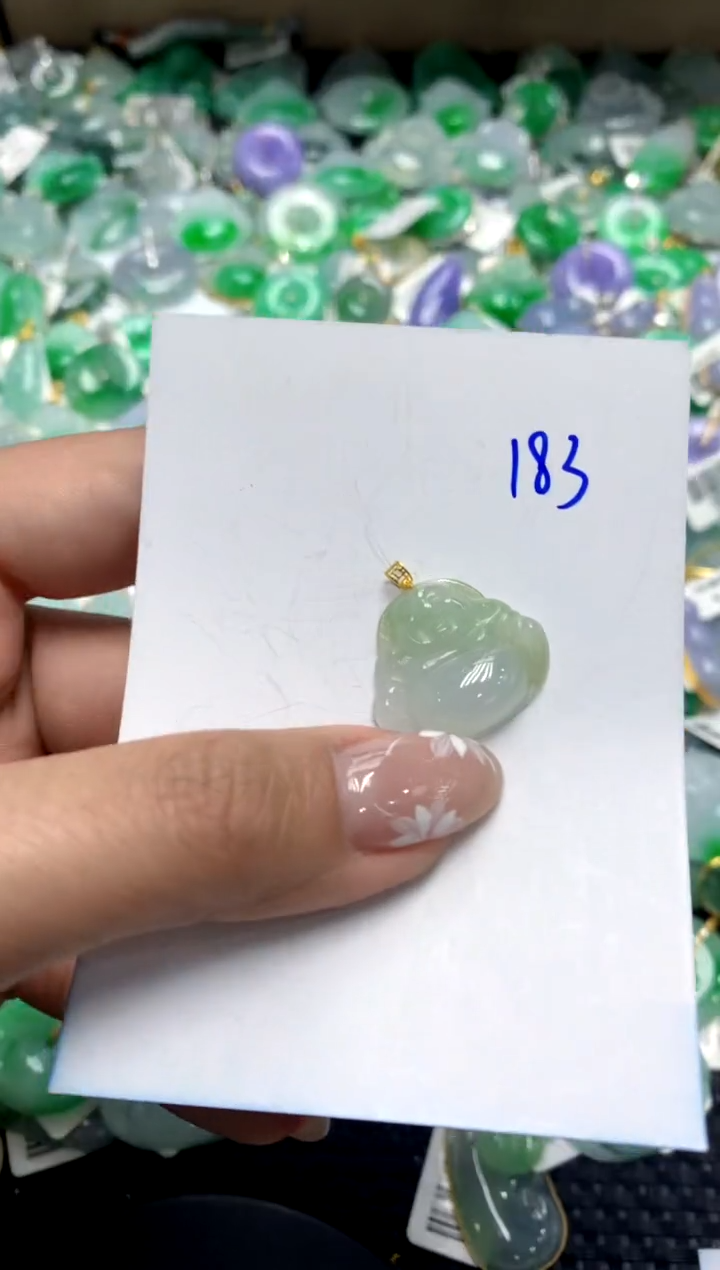 【闪购商品】翡翠颈饰18K金镶嵌111111111111111111