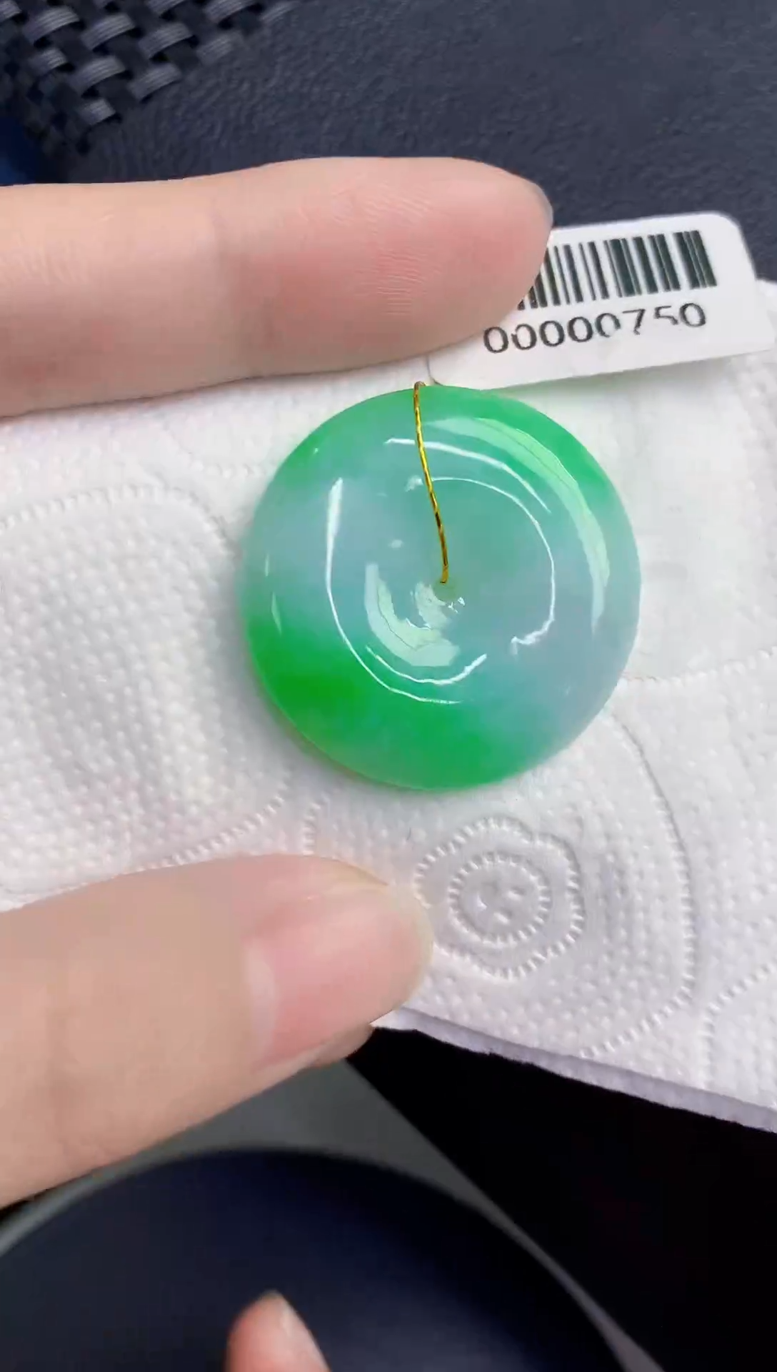 颈饰未镶嵌翡翠天然翡翠缅甸A货