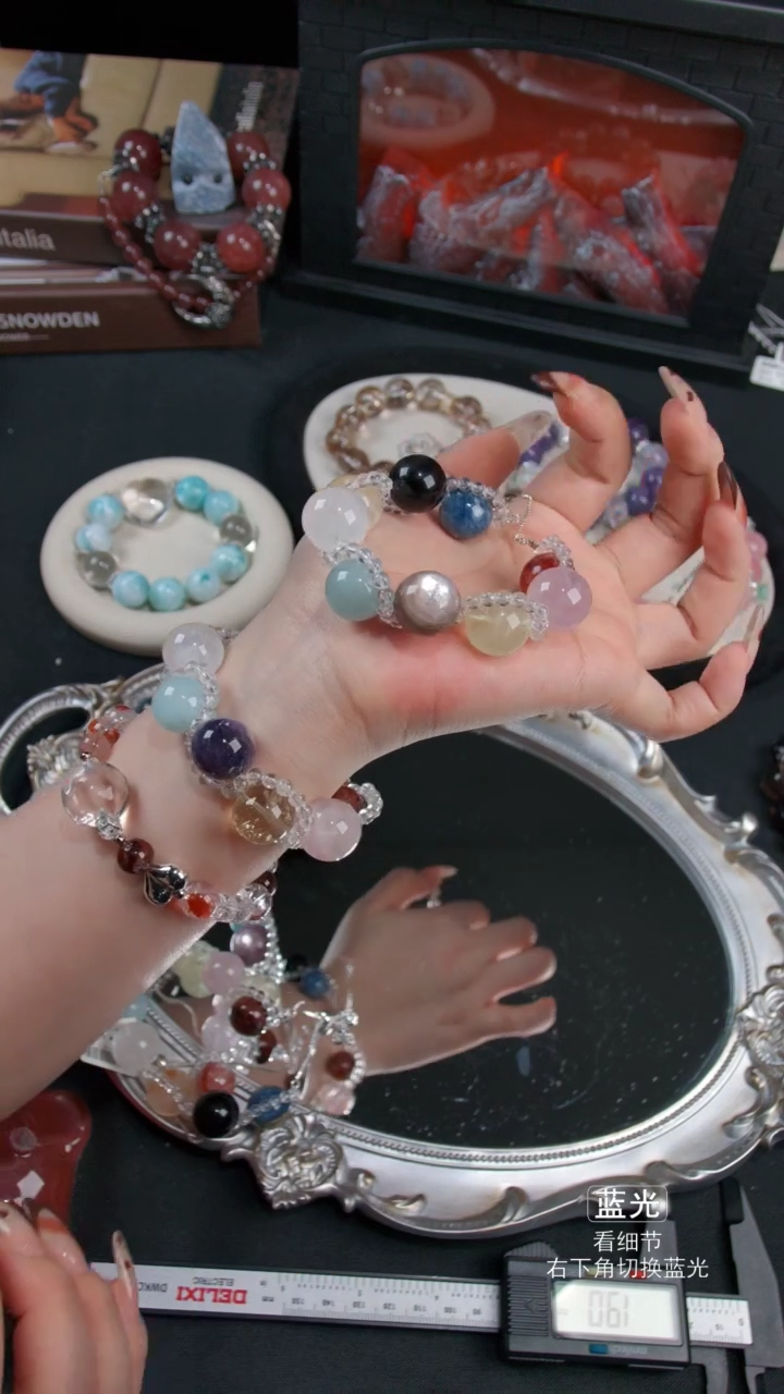 未镶嵌手链水晶03多样性发货 发其一