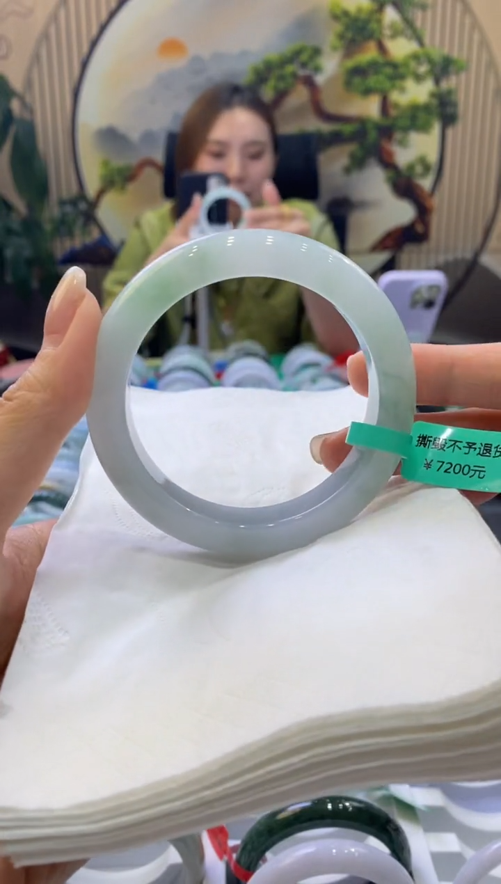 翡翠手镯未镶嵌00006887