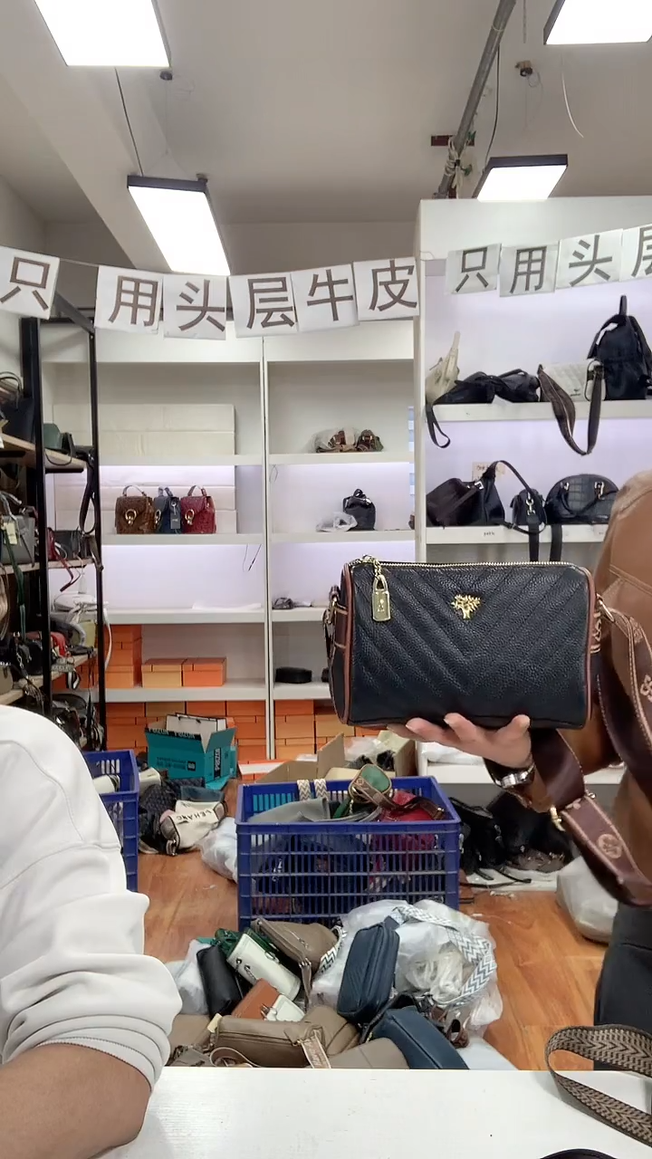头层牛皮清货真皮 208黑