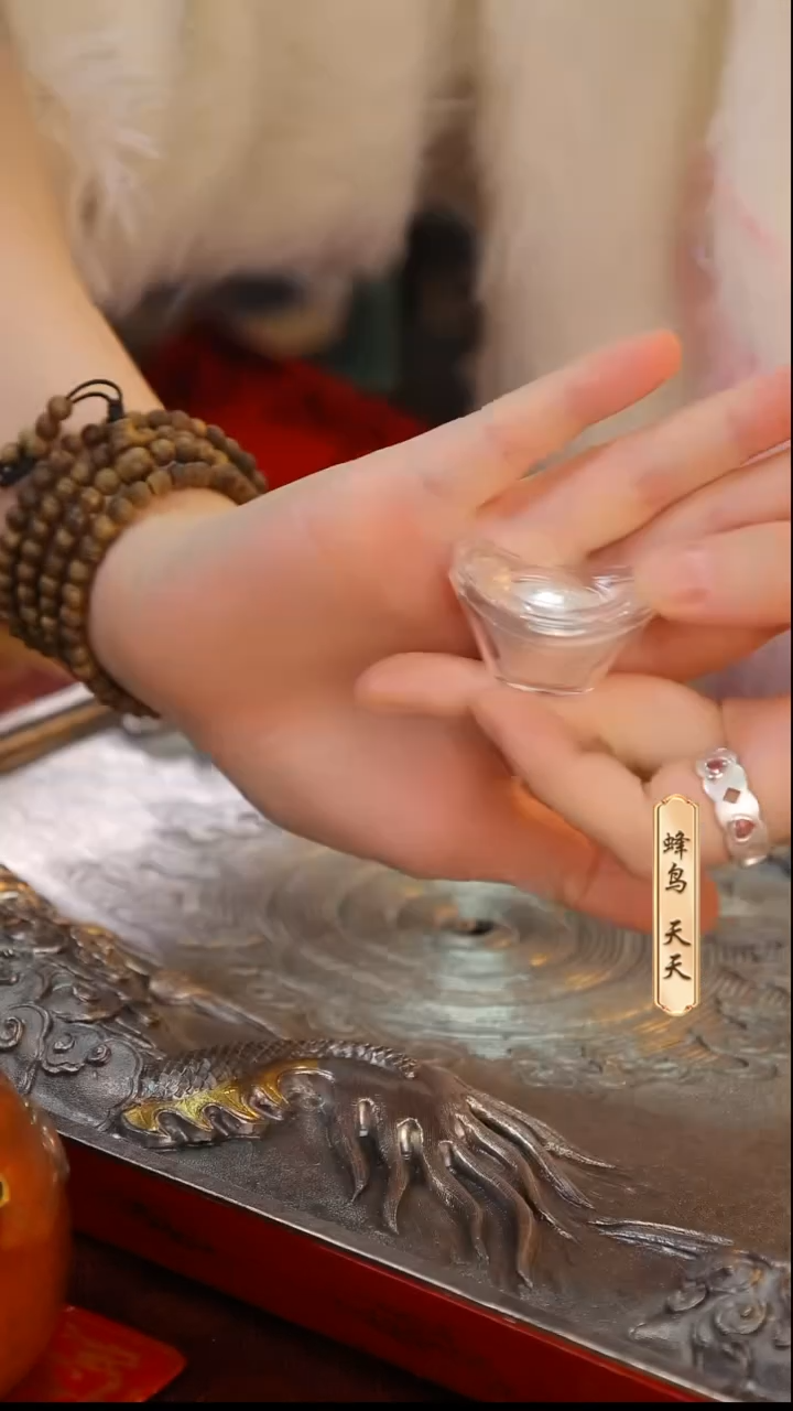  金大师足银10克空心WTZY133