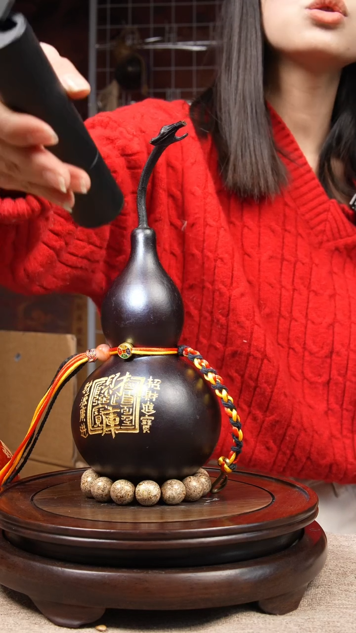 【闪购商品】830号大漆葫芦摆件挂件