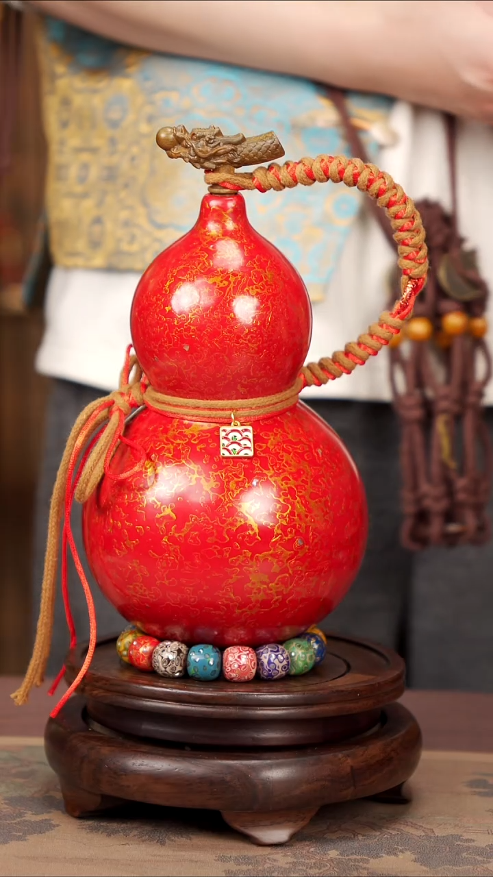 【闪购商品】58易林高端工艺大漆酒葫芦388