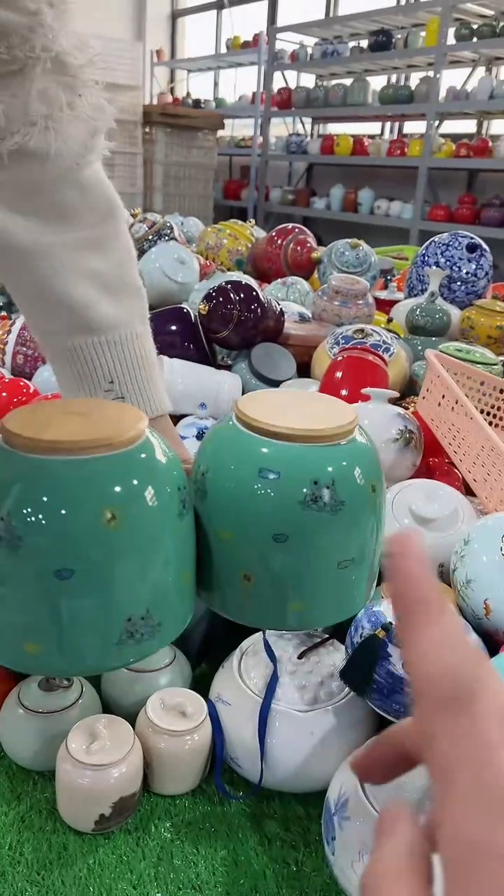 【闪购商品】陶瓷茶叶罐密封罐等