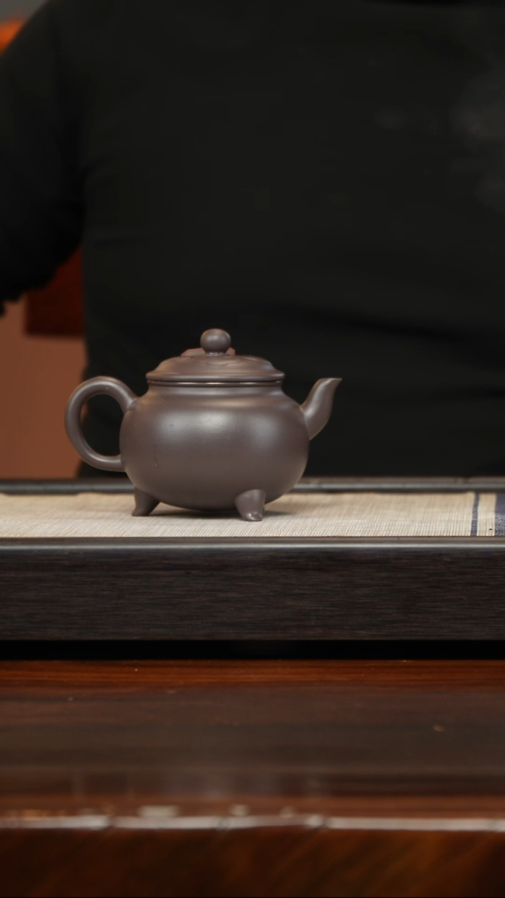 【闪购商品】紫砂茶壶四底大彬如意