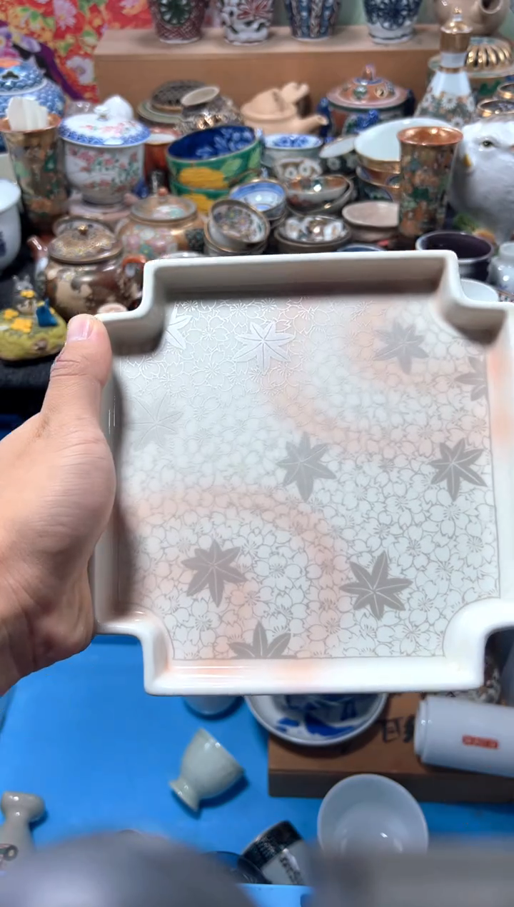 瓷片夏目海外回流瓷器中古品。