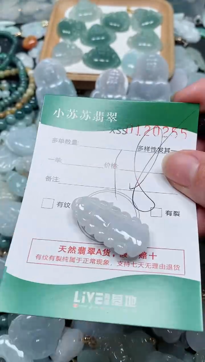 【闪购商品】翡翠颈饰未镶嵌闪购商品0120255