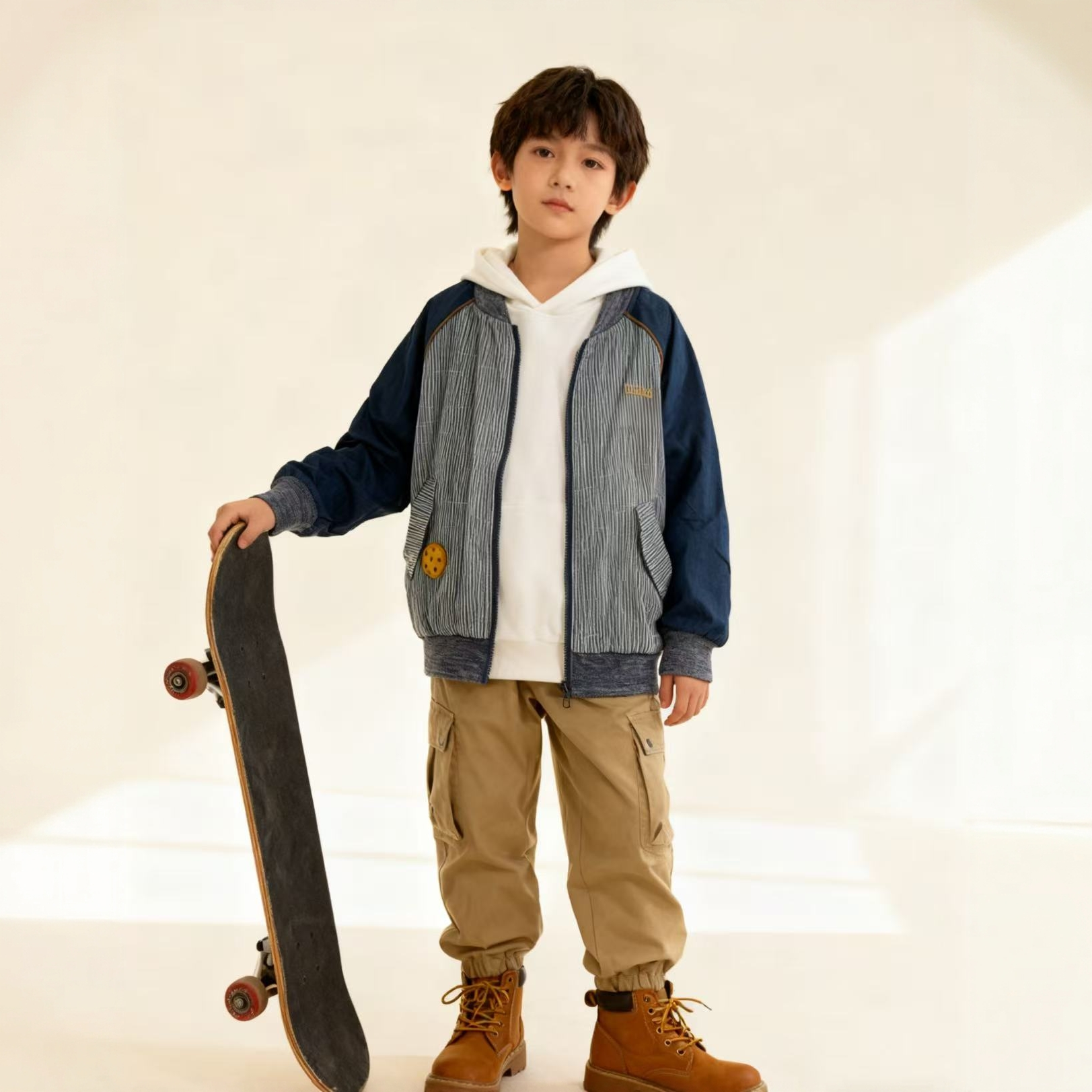 饼干春秋款时尚外套