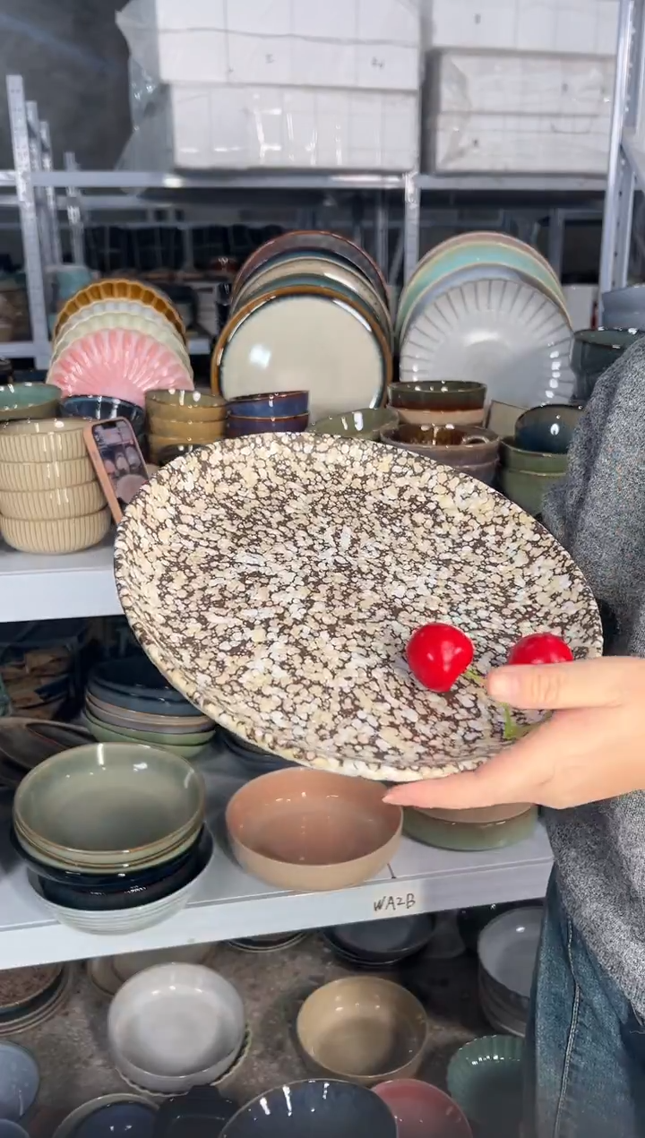 陶瓷外贸尾货瑕疵满20包邮X 大盘