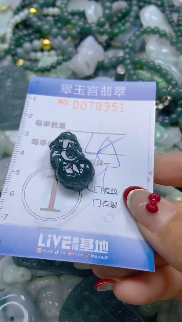 【闪购商品】翡翠颈饰未镶嵌闪购0078351