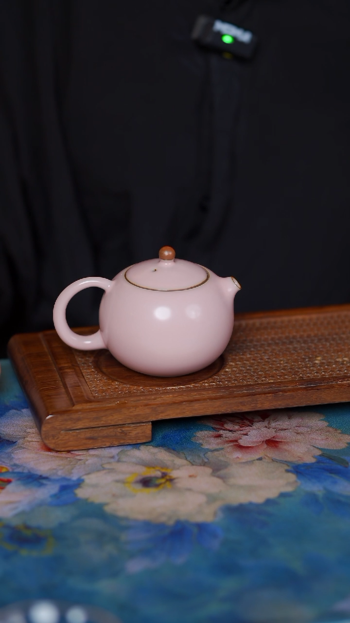 云隐造物 粉色西施壶