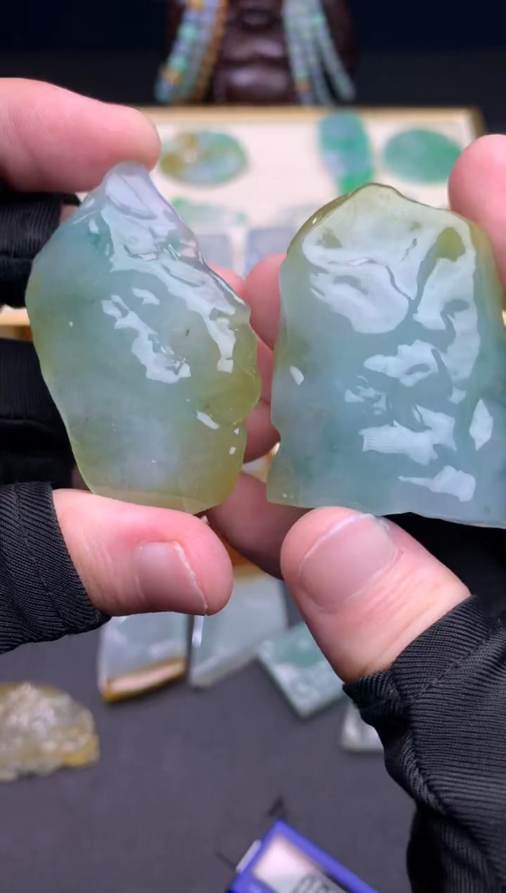 定制翡翠未镶嵌天然翡翠裸石（含工费）