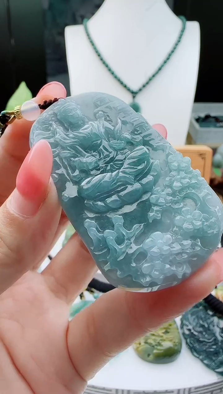 【闪购商品】翡翠颈饰未镶嵌111111111