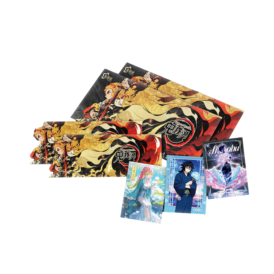 【拆盒/叠叠】美谷社《鬼灭之刃·月下の剑士》撕撕乐·无限版 懒懒代拆