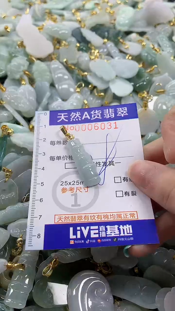 颈饰未镶嵌翡翠纯天然a货翡翠