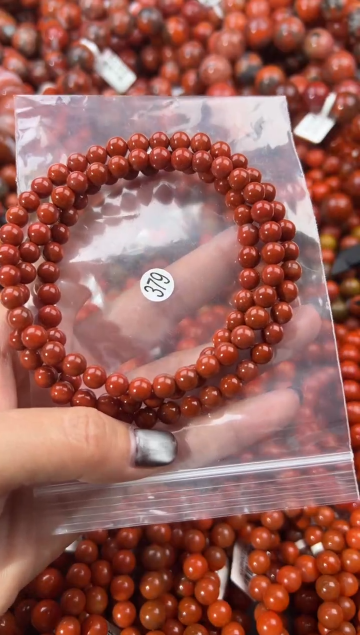 未镶嵌手串南红玛瑙6+