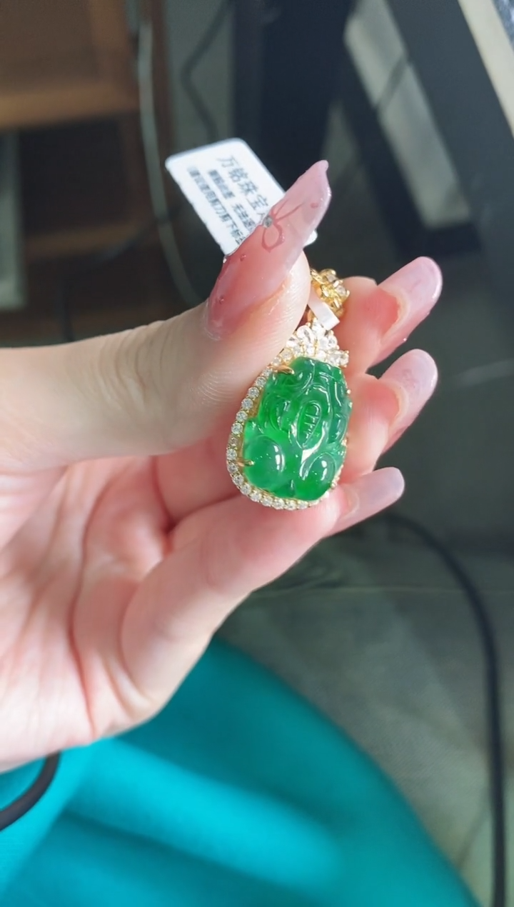 【闪购商品】翡翠戒指银S925镶嵌1111