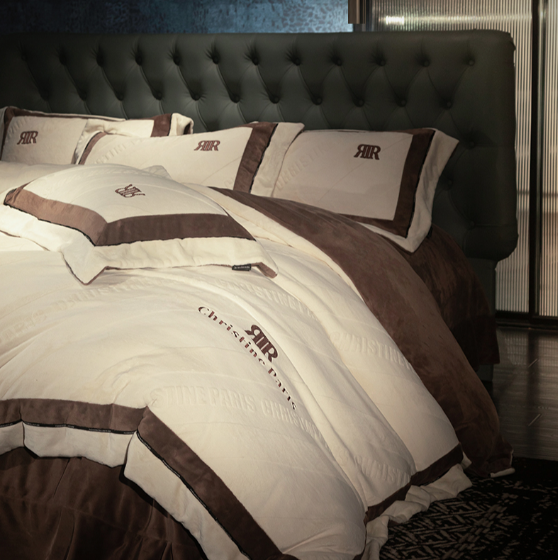 秋冬 | 310g！雪莉绒【劳伦斯】四件套高奢绒加厚抗静电纳米导电丝