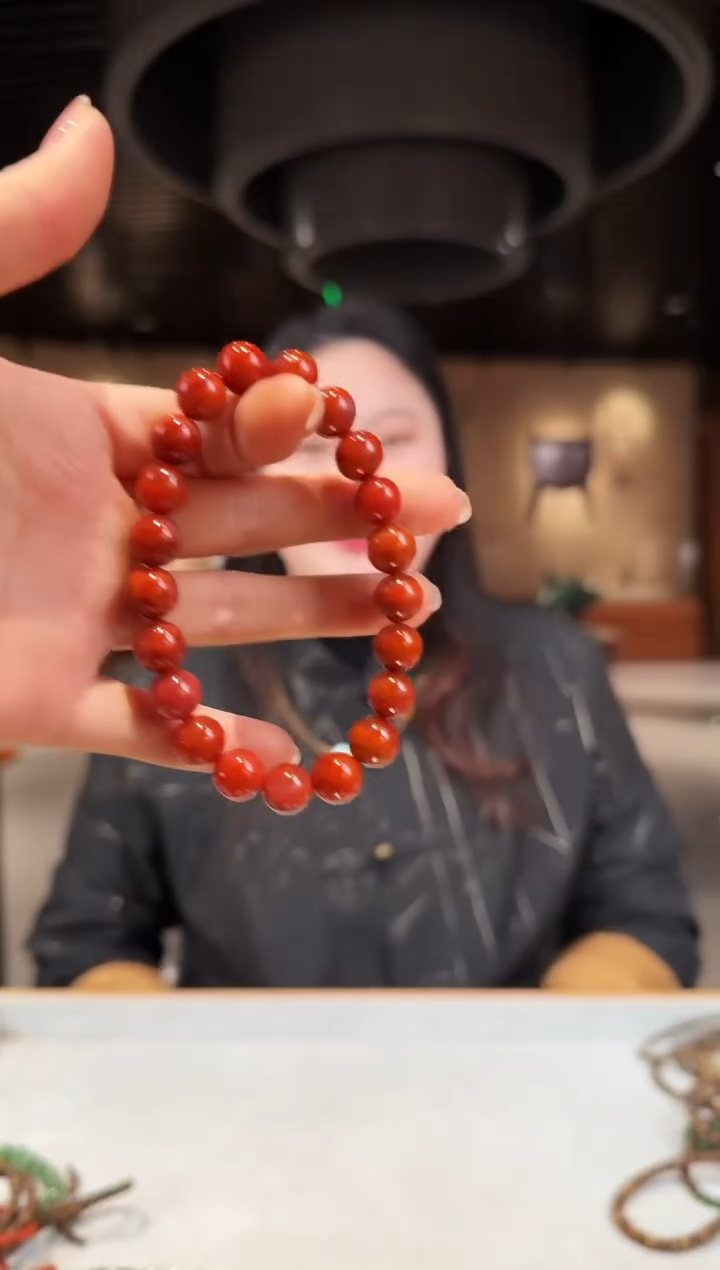 【闪购商品】南红玛瑙手链未镶嵌南红手串