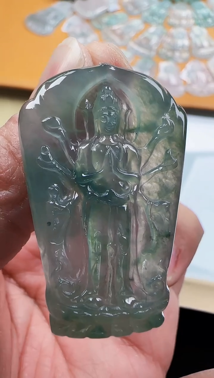 【闪购商品】翡翠颈饰未镶嵌缅甸天然翡翠