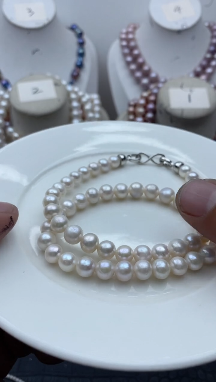 【闪购商品】淡水珍珠颈饰未镶嵌0143