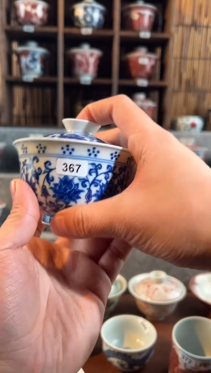 【闪购商品】367天禄言瓷手绘茶具