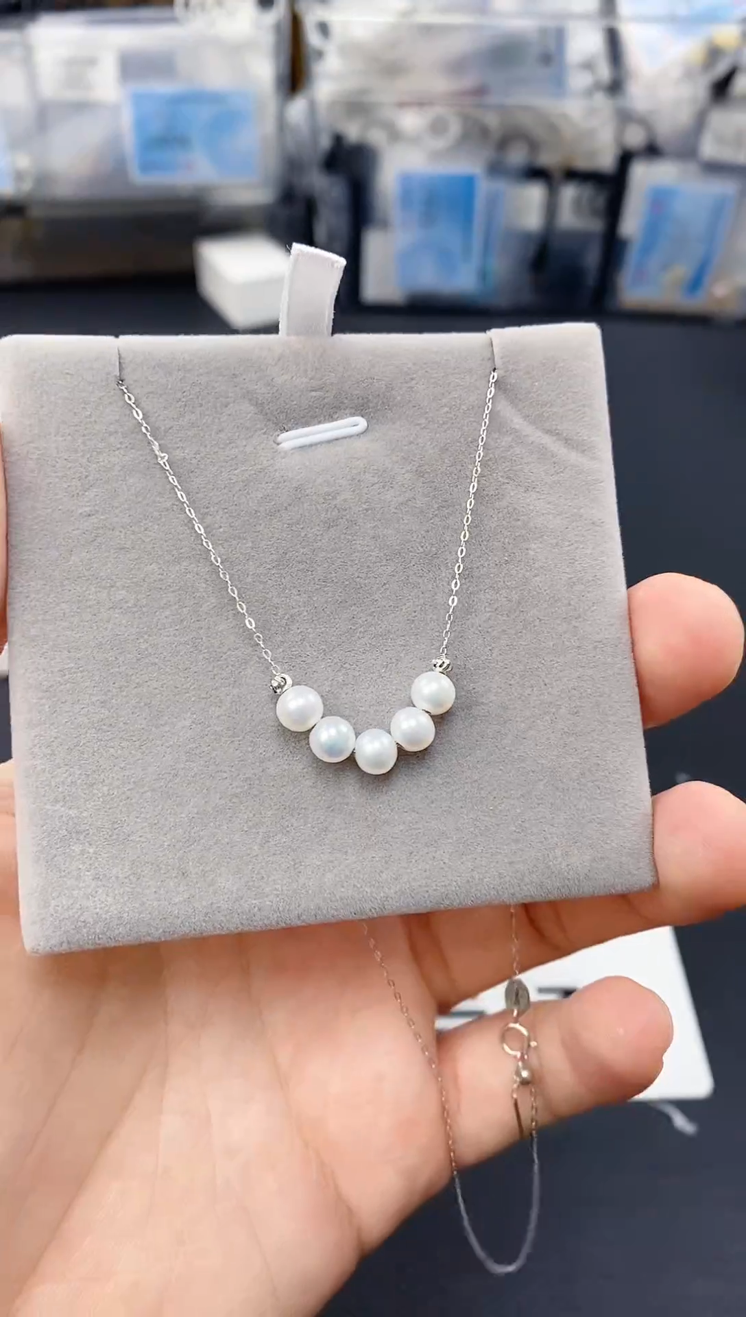 未镶嵌耳饰淡水珍珠XL1058