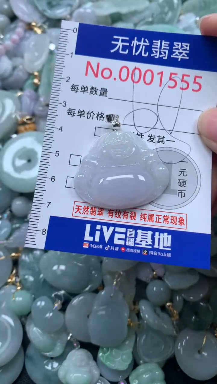 颈饰未镶嵌翡翠1555