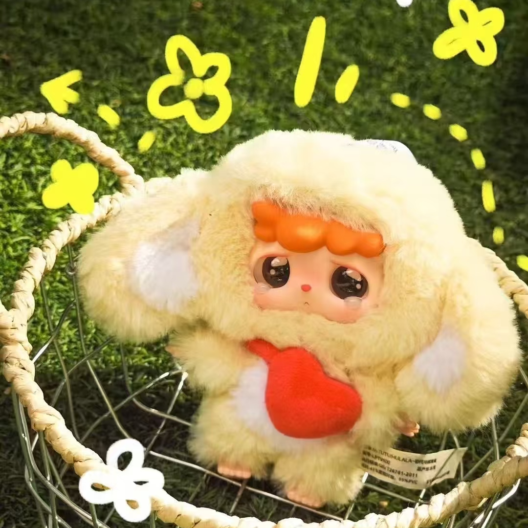 【噗噗来拆盒】超萌好物 娃三岁米兔兔和呼啦啦毛绒