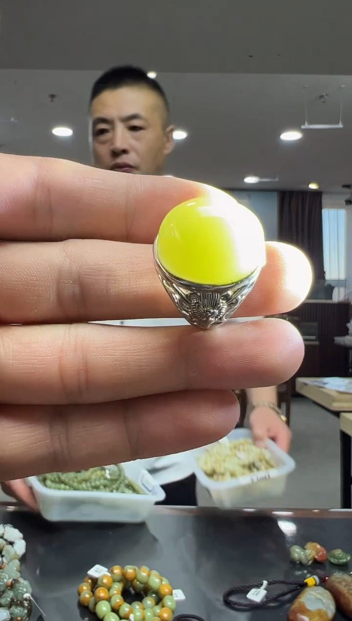 未镶嵌戒指和田玉多样性发货其中发一