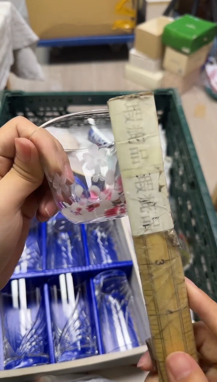 手工艺品玻璃呆**丫440
