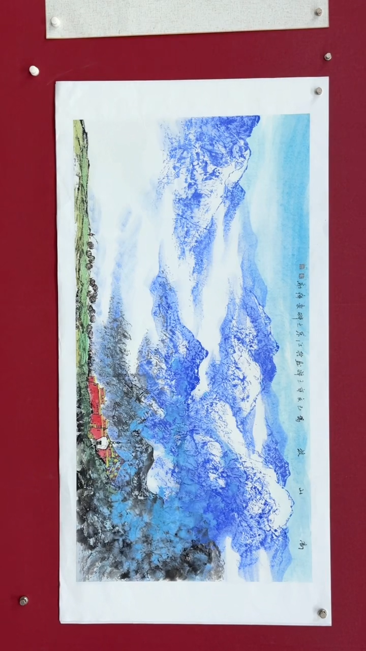 国画绘画山水花鸟