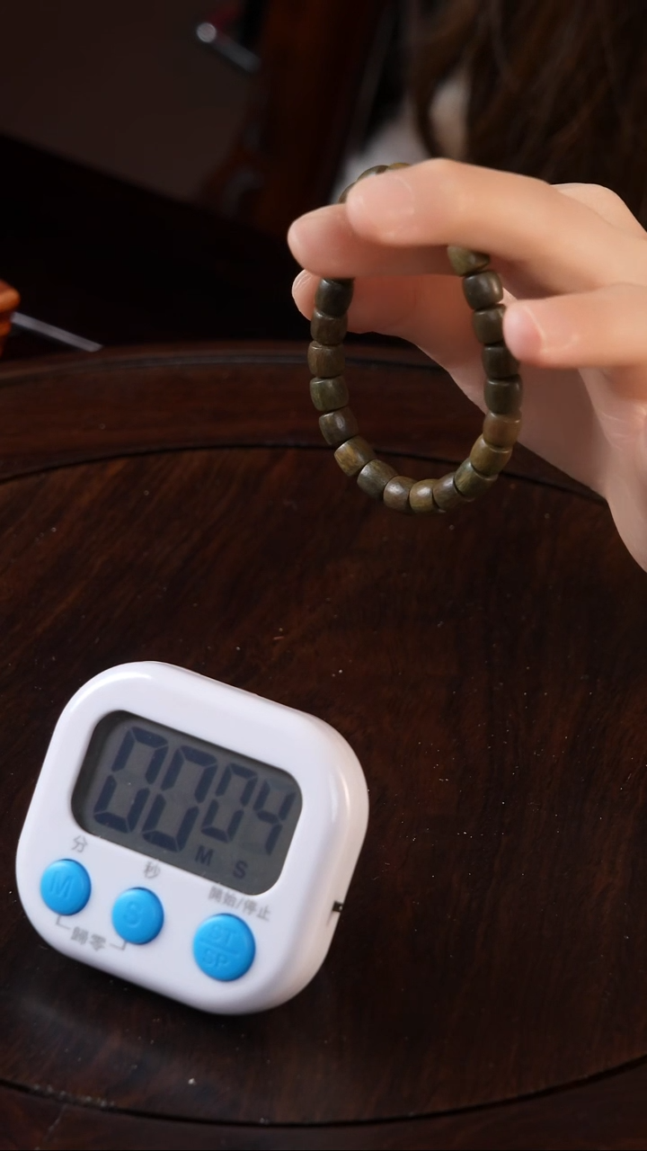 维腊木（绿檀）手串/手链绿檀单圈手串