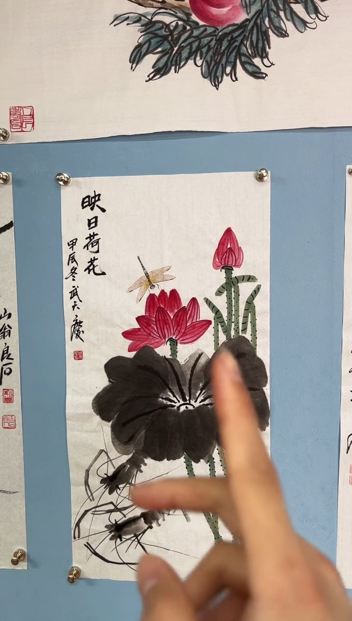 【闪购商品】国画武天庆【映日荷花】