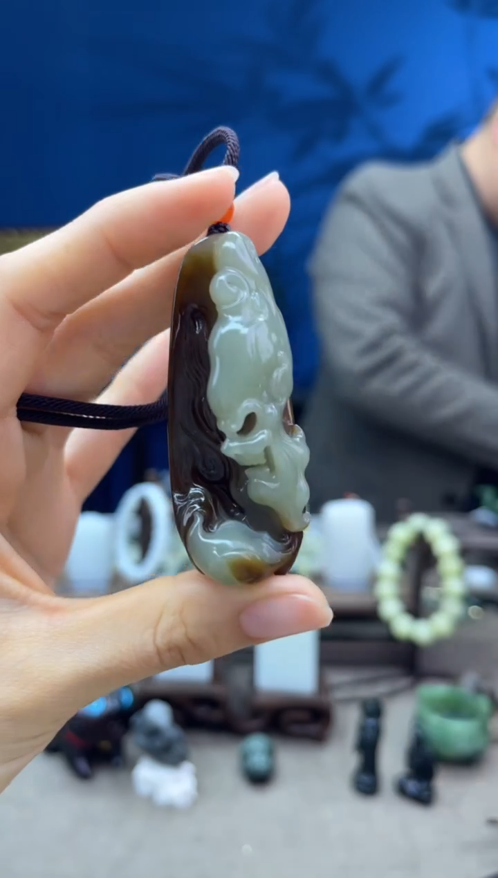 【闪购商品】和田玉颈饰未镶嵌1