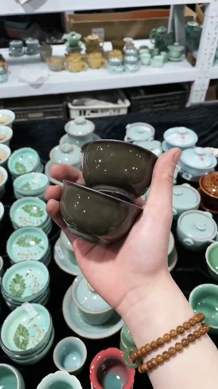 【闪购商品】2个 特价 微瑕 慧仙青瓷