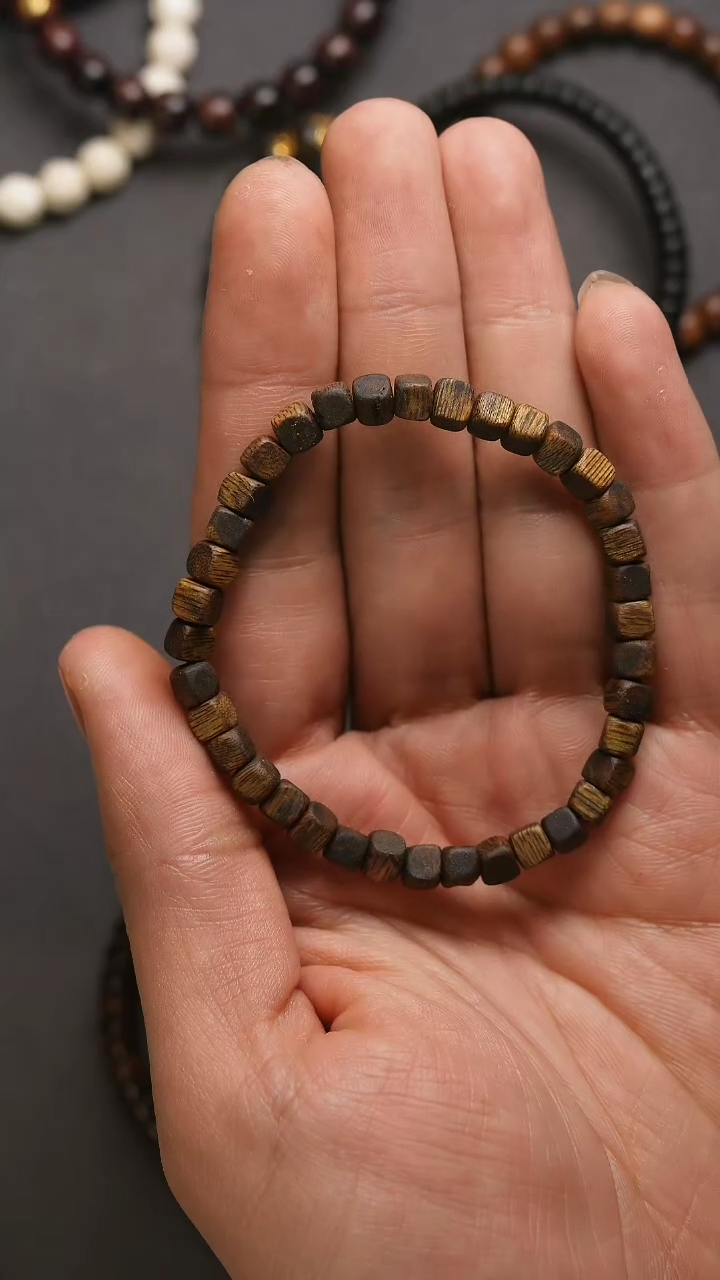 【闪购商品】沉香手串海南沉香5mm方糖手串