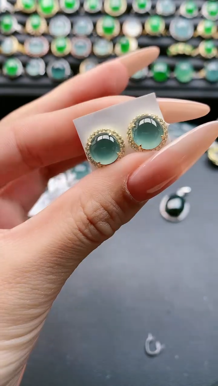 【闪购商品】翡翠戒指银S925镶嵌111111