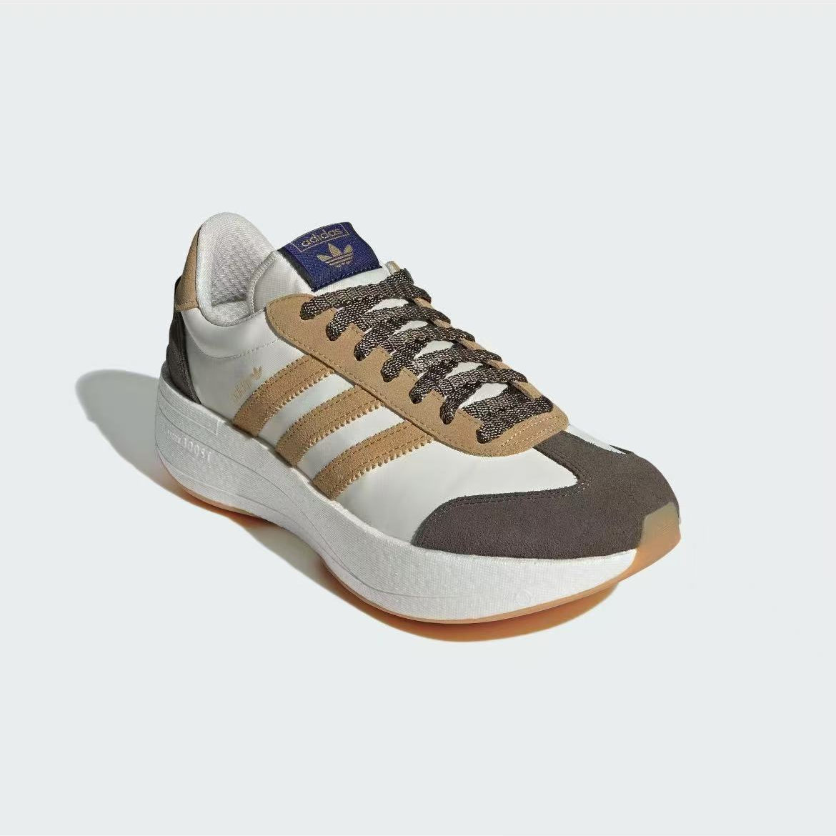 adidas/阿迪达斯三叶草板鞋运动休闲潮流增高低帮运动鞋JR7001