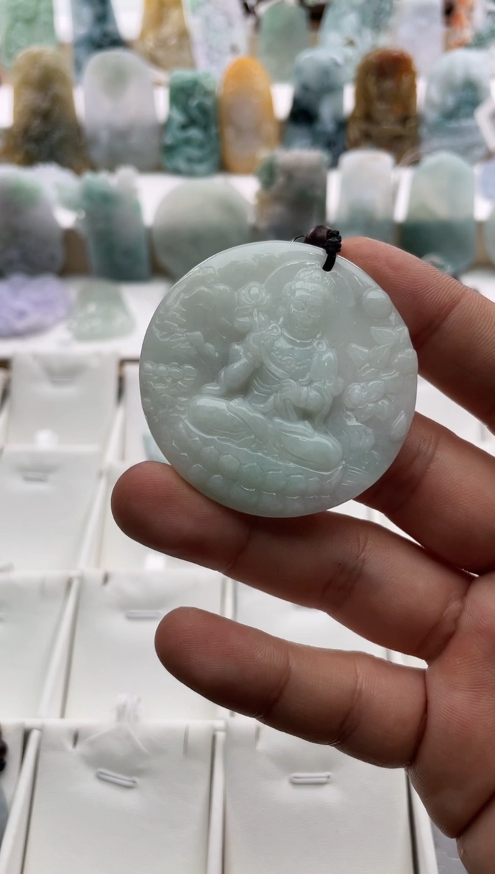 【闪购商品】翡翠颈饰未镶嵌..../1/15/143