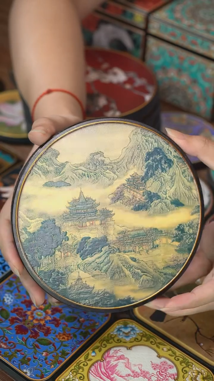 壹藏贰宝蓬莱仙境大垫子一片