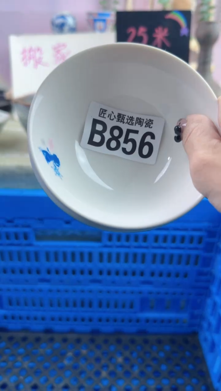 瓷片木**杕       B856