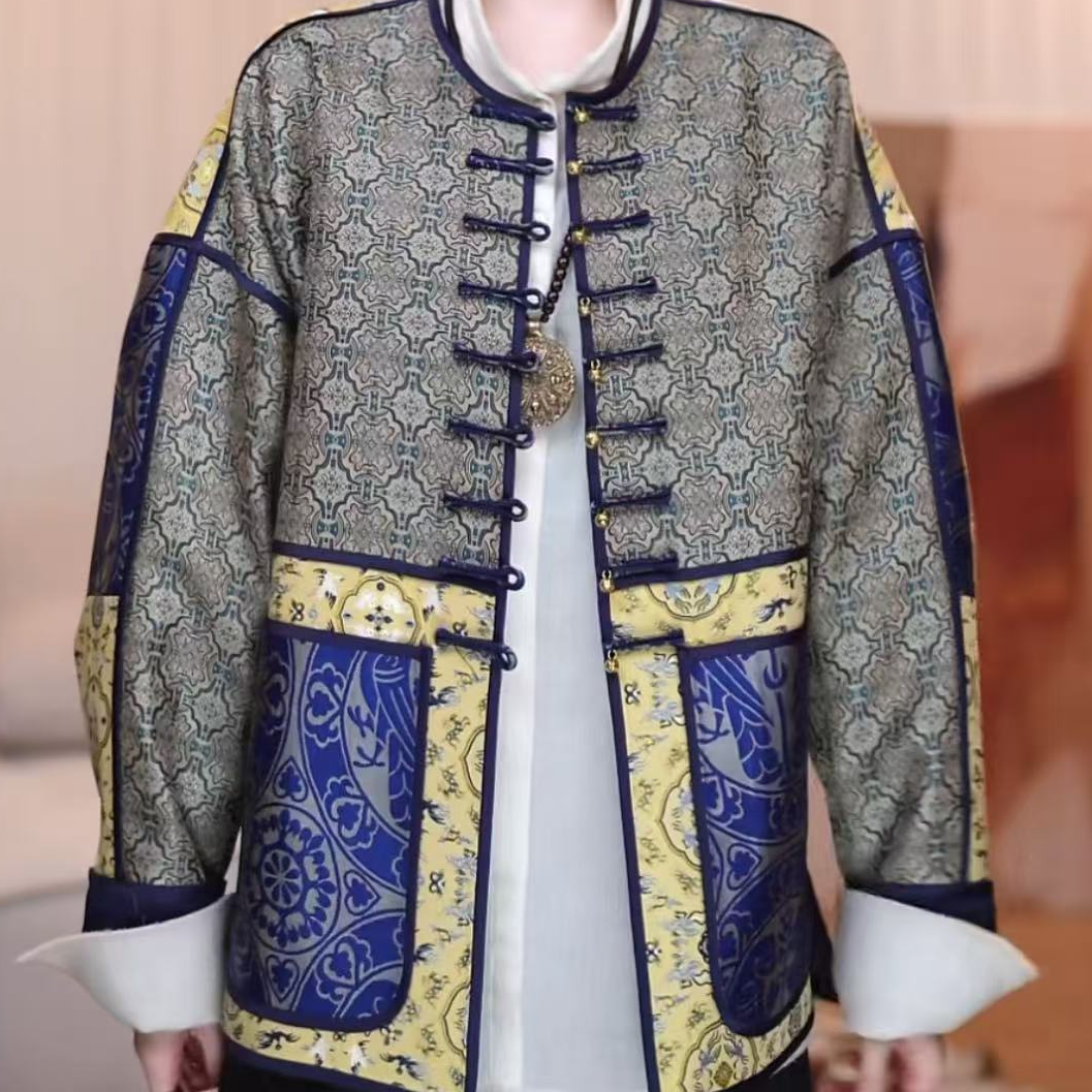 【序兰】新中式新国风原创设计休闲显瘦时尚百搭复古外套