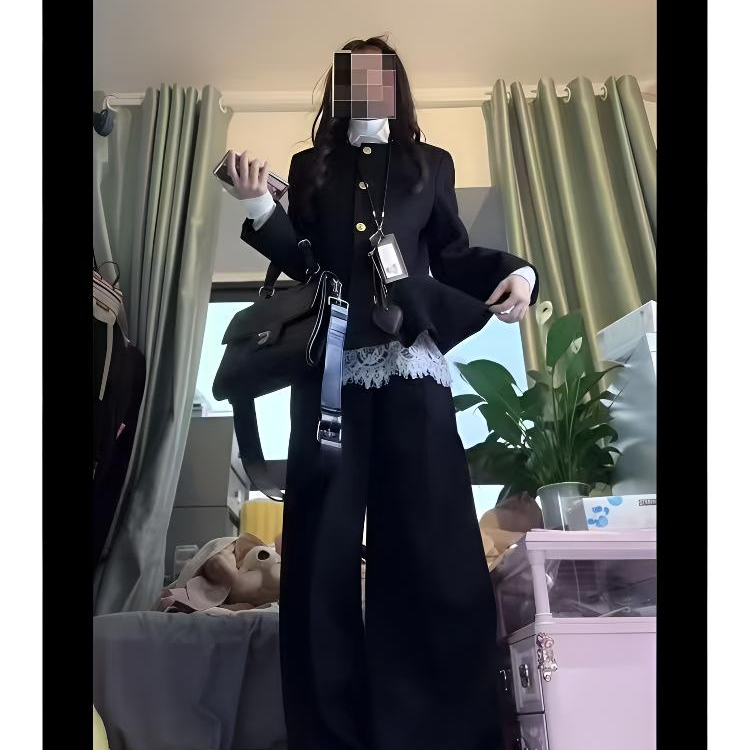【茵茵专属】韩系风小香外套女秋冬季2025新款高级显瘦气质三件套装